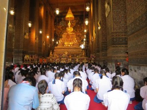 Wat Pho Thaimassage Bangkok by Birgit Strauch